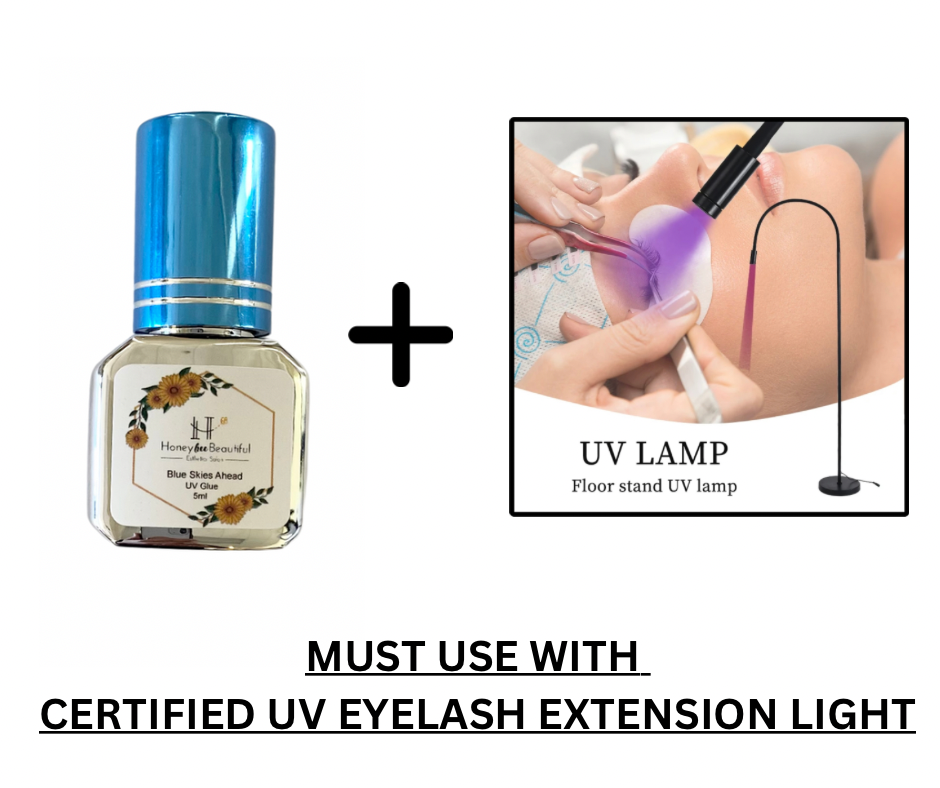 Blue skies ahead UV glue