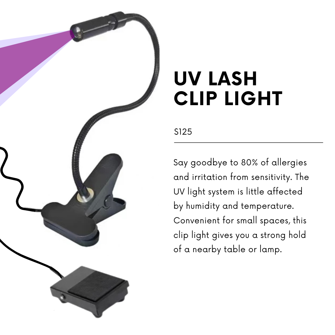 UV Lash Clip Light