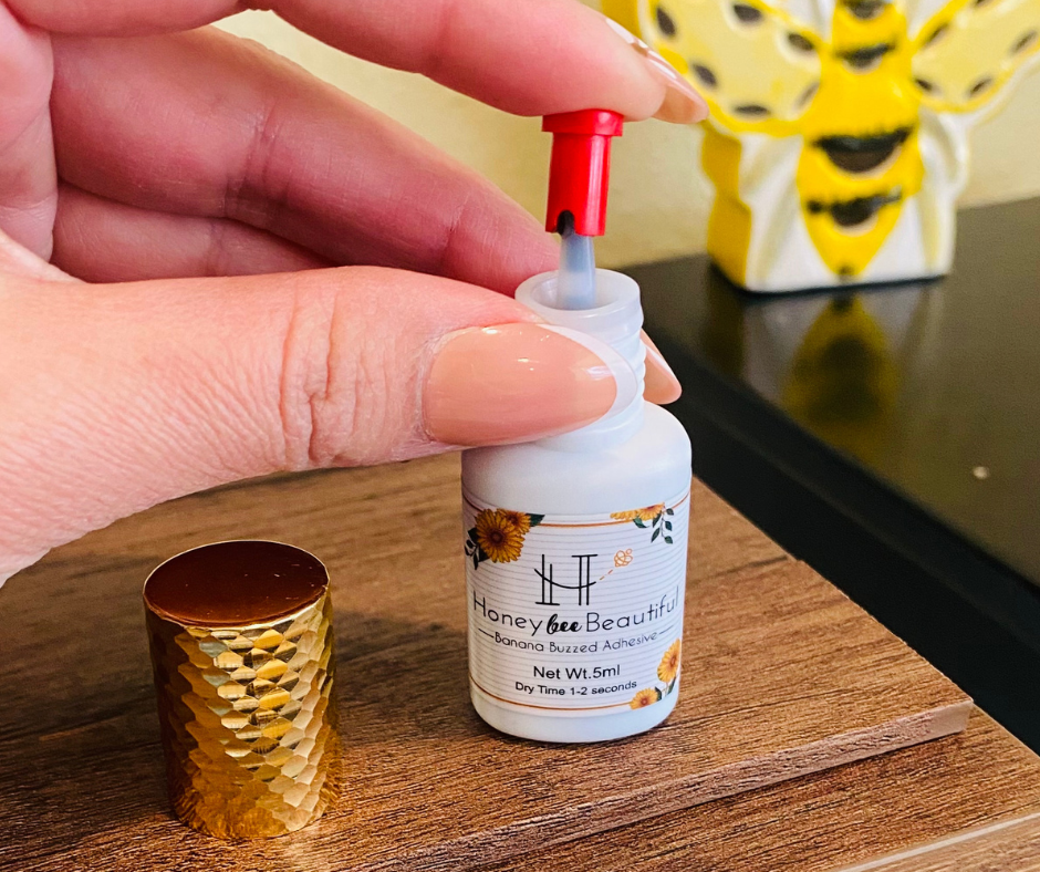 Banana Buzzed Glue- sensitive formula